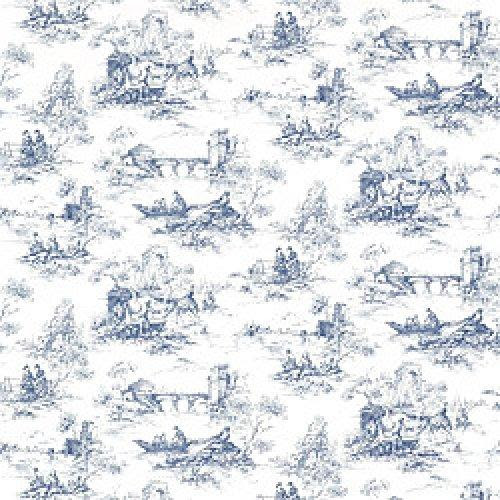 Featured image of post Blue Toile Wallpaper Uk There is a staggering array of toile wallpaper designs because its purpose is to play on the strengths and colors of the room