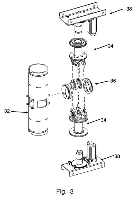 Patent US8210136 - Two-stroke opposed cylinder internal