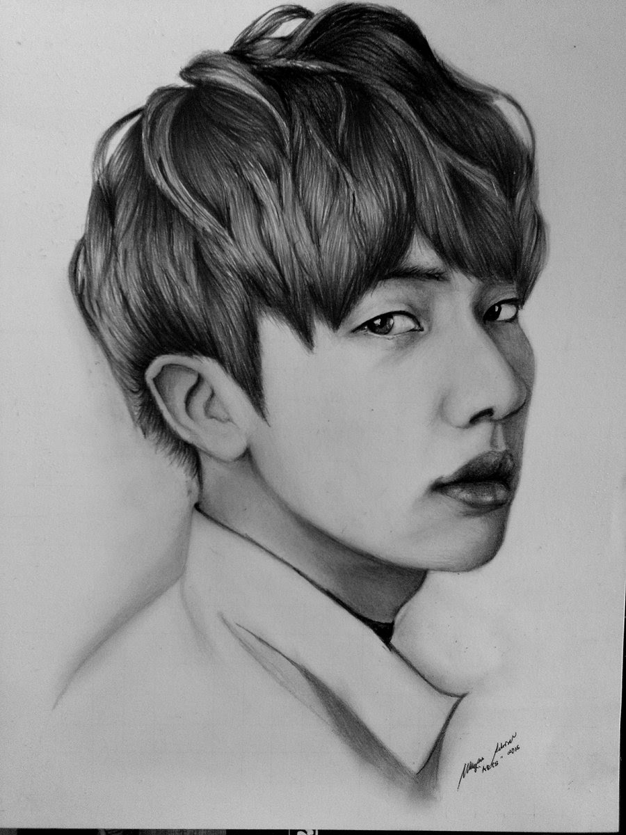 Pencil Bts Jin Drawing Easy - Just Call Me