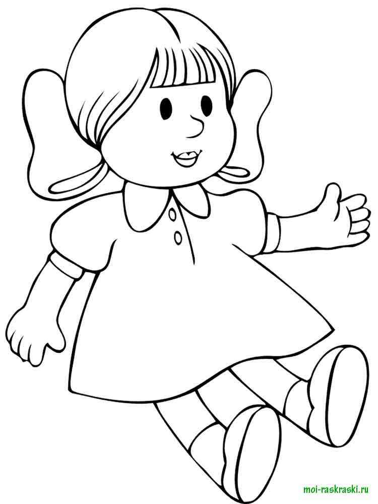 doll coloring pages 24