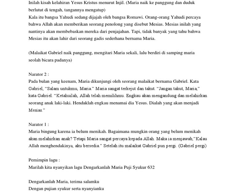 Naskah Kelahiran Tuhan Yesus Pendukung Ilmu