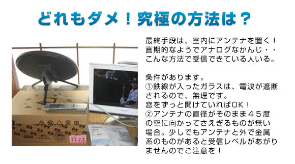 イメージカタログ 最高 Ever スカパー アンテナ 室内