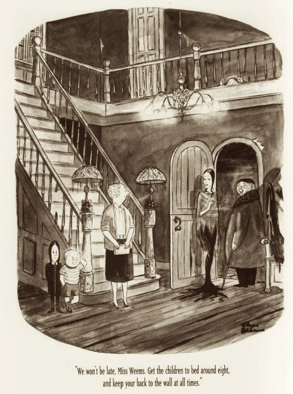 Long-Forgotten: Charles Addams and the Haunted Mansion