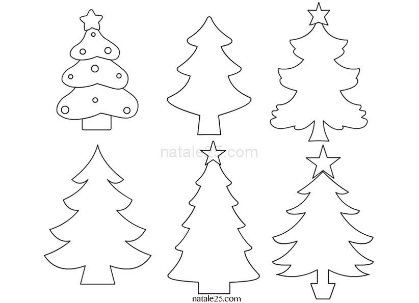 Foto Alberi Di Natale Disegnati Serra Presidente