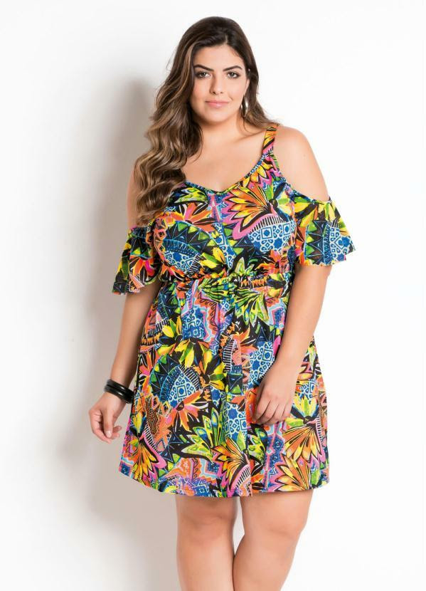 Vestido Ciganinha (Estampa Floral)