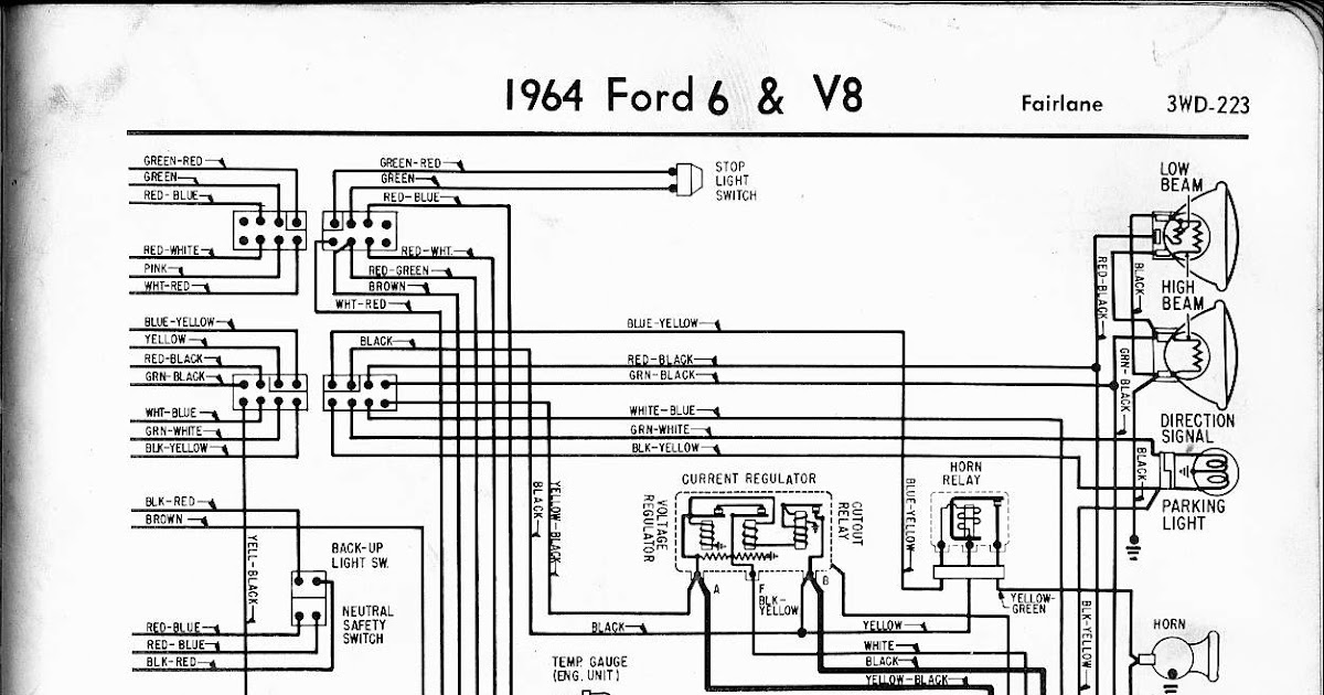 1964 Ford Fairlane Wiring Diagram