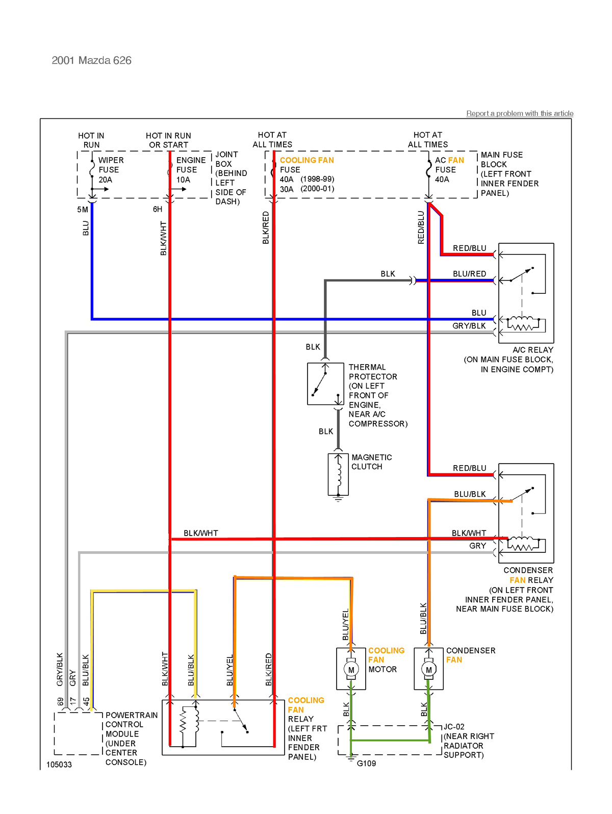 Mazda 626 Digital Meter Wiring Diagram