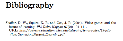 what is url citation