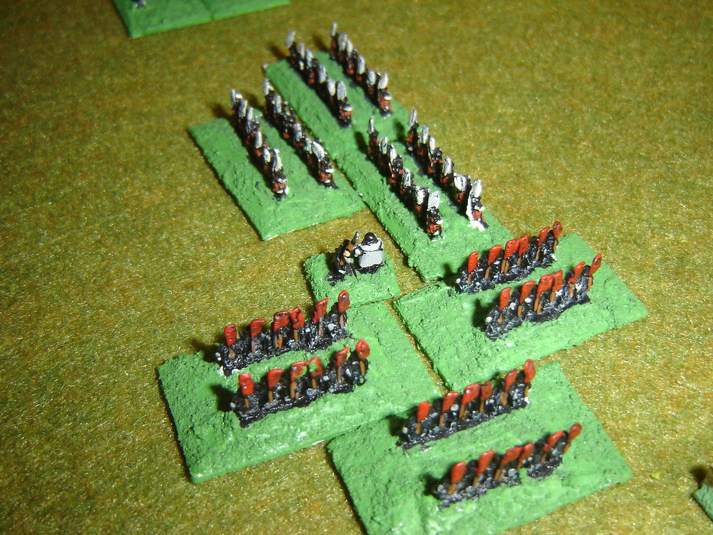 Takeda Samurai charge and destroy Oda Levy