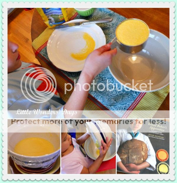 baking bread with kids