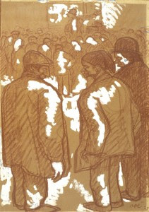 Isidre Nonell, L’arrencaqueixals, 1909.