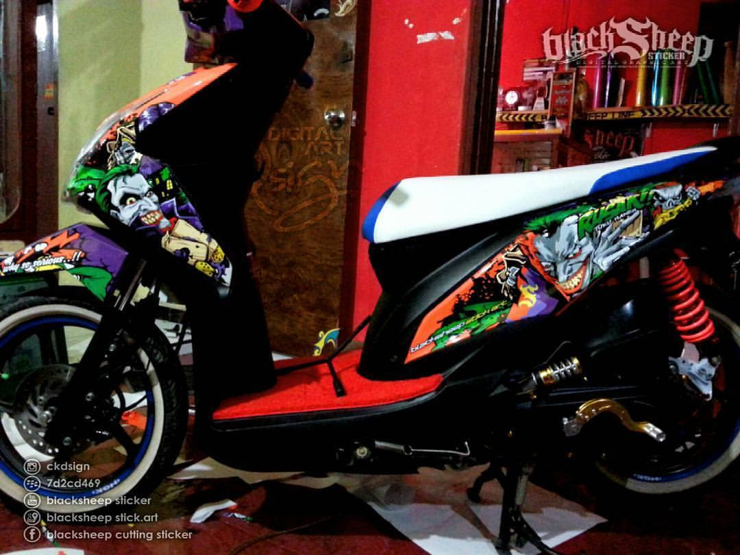 Cutting Stiker Motor Beat Terbaru Inomodifikasi