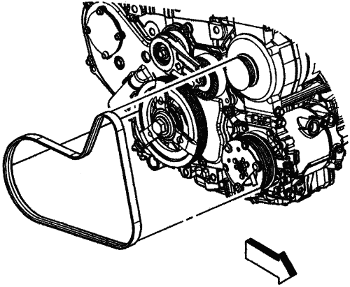 Pontiac Vibe Serpentine Belt Diagram