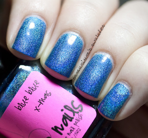 Samarium's Swatches: Jindie Nails Blue Blue Xmas, Dream in Color ...