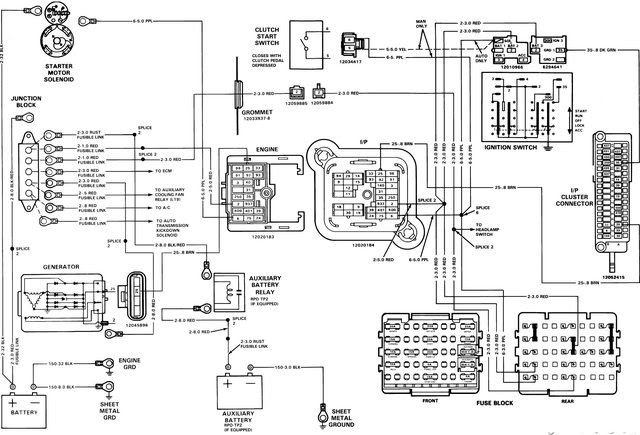 29 1989 Chevy C1500 Wiring Diagram