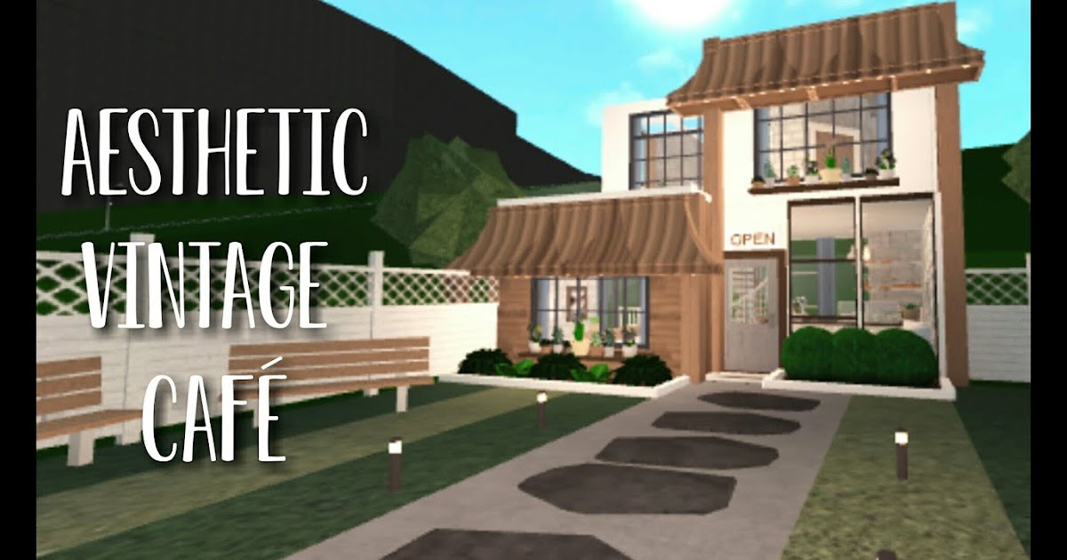 Bloxburg House With Cafe Bloxburg Cafe Roblox The Art Of Images