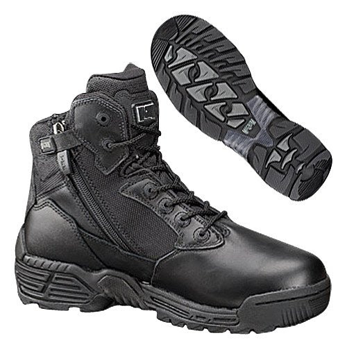 magnum men's stealth force 6.0 side zip boot