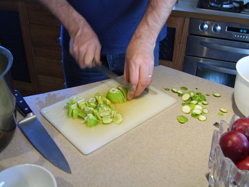 lime marmalade making
