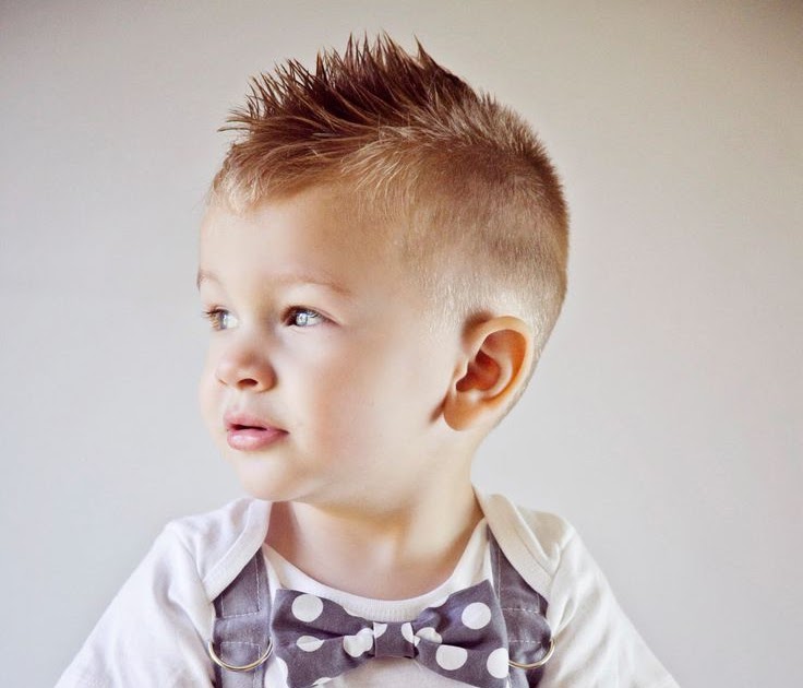 Girl Hairstyle 2017: Toddler Boy Faux Hawk Haircut