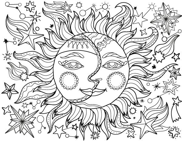 Aesthetic Coloring Pages For Adults / Cactus and Succulent Printable