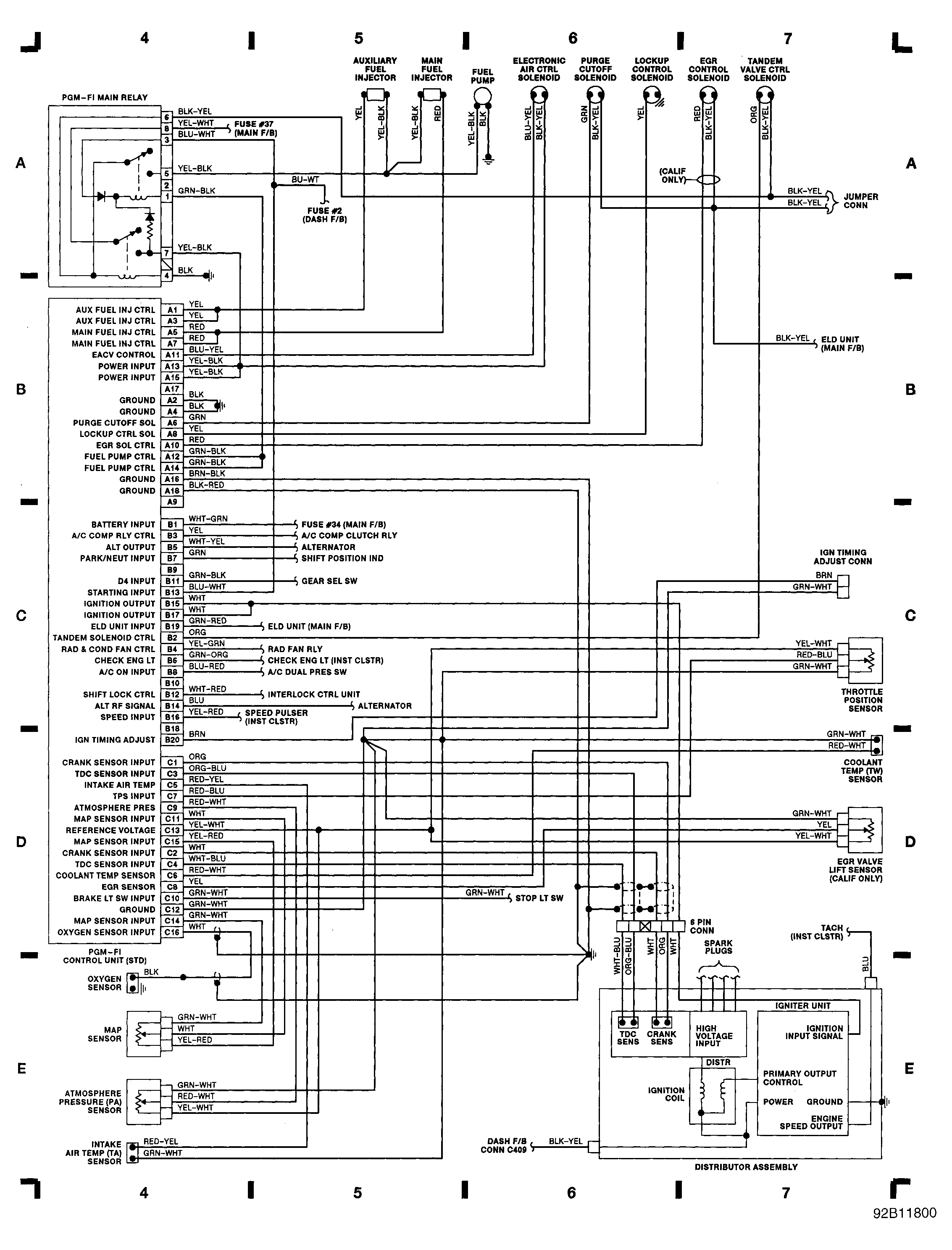 Acura K20a2 Engine Diagram