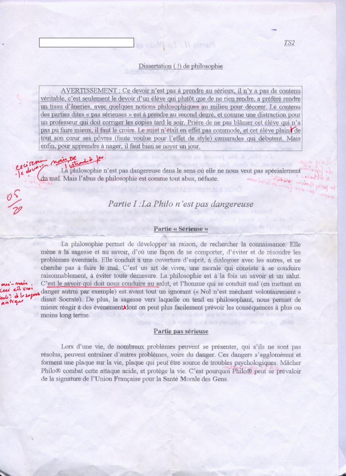 exemple dissertation francais prepa