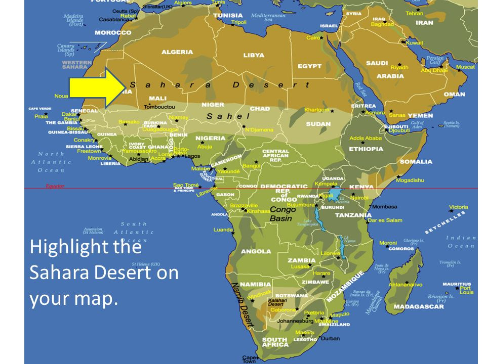 25 Images Africa South Of The Sahara Map