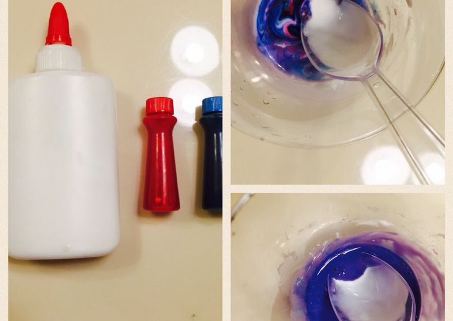 how to make paint with food coloring and glue