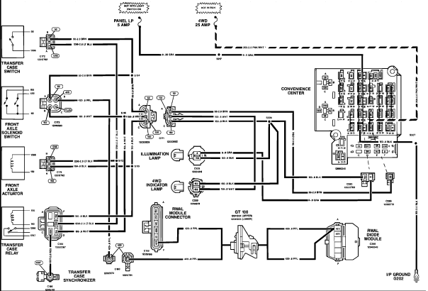 Chevy 4x4 Actuator Wiring Diagram - Wiring Diagram