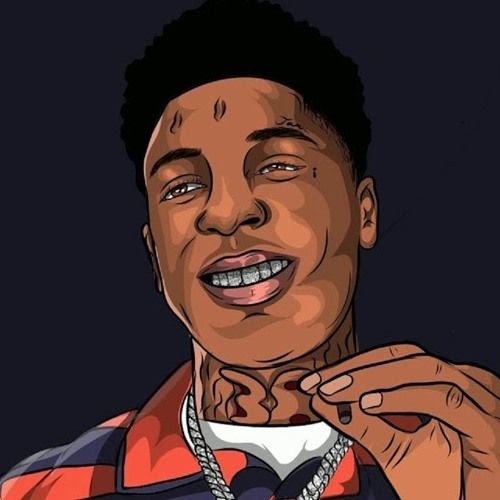 Cartoon Nba Youngboy Drawing Easy - Download Free Mock-up