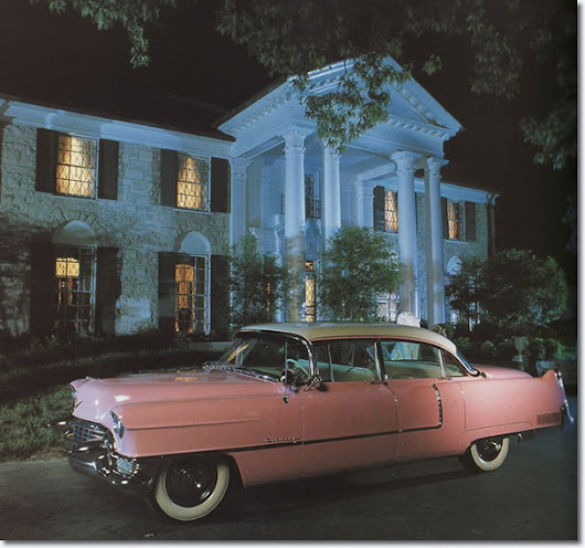 Elvis Presley's Famous Pink Cadillac : 1955 Fleetwood Series 60 : Elvis Photos : : 'For Elvis Fans Only' Official Elvis Presley Fan Club