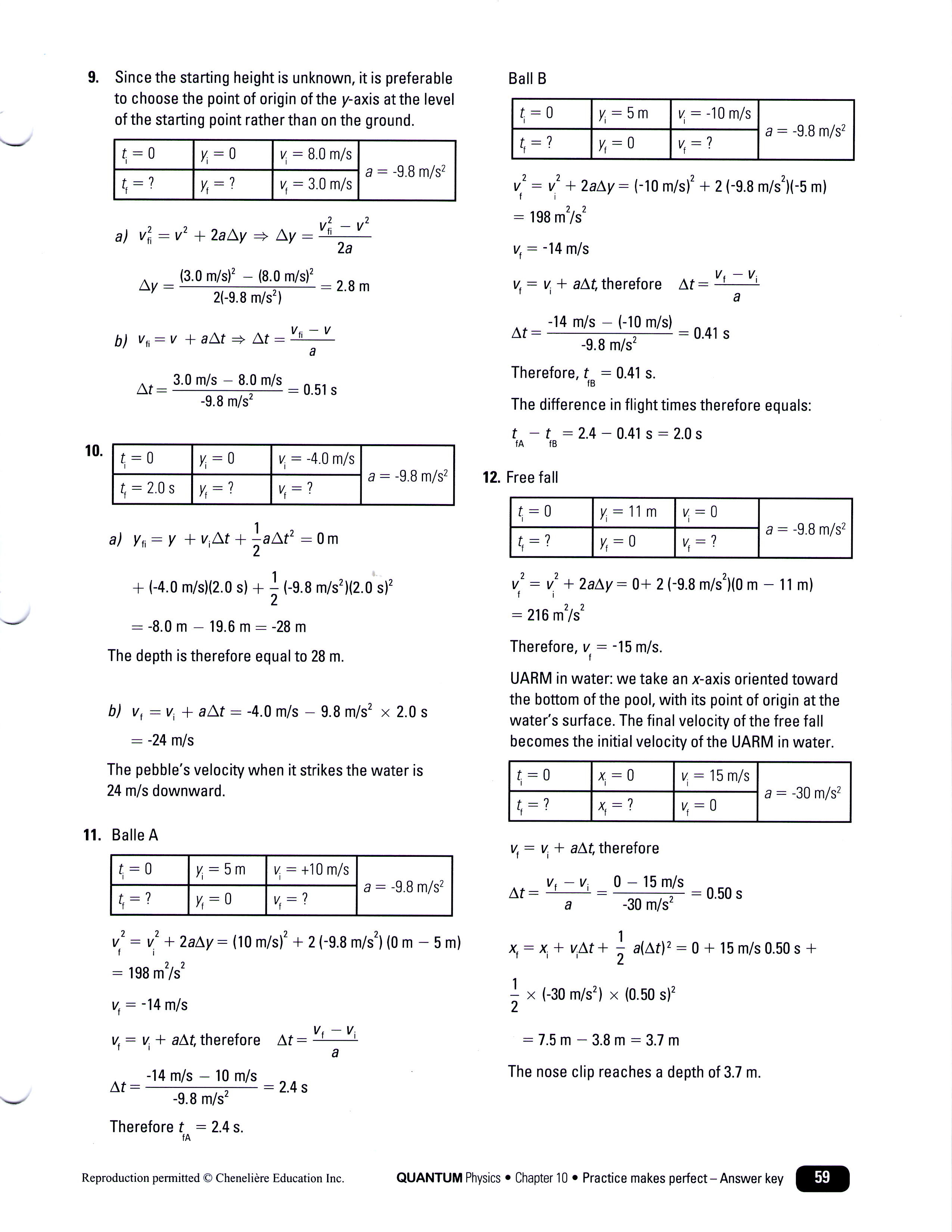 1-d-kinematics-free-fall-worksheet-answers