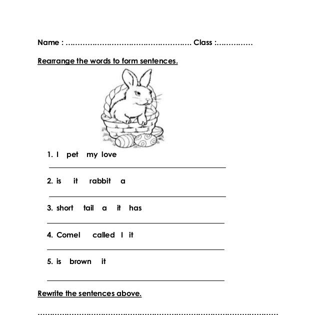 Jumbled Words Worksheets In Hindi Domonigue