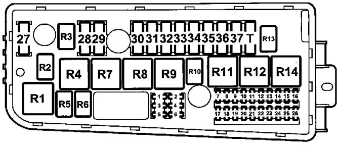 2004 9 3 Fuse Diagram