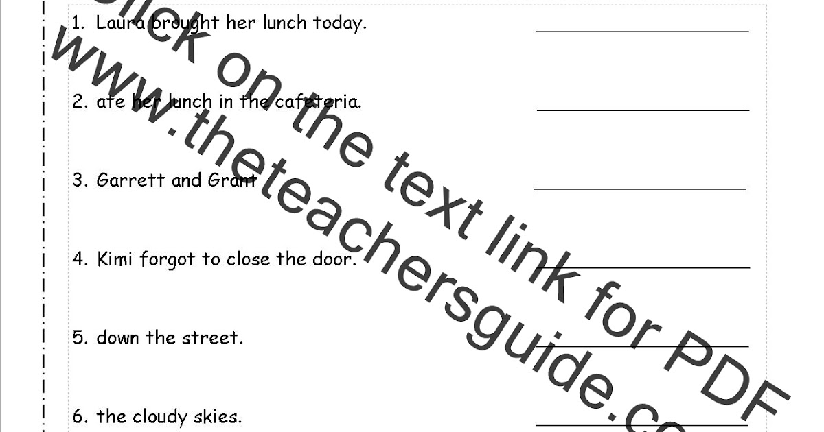 run-on-sentence-worksheet-answer-key