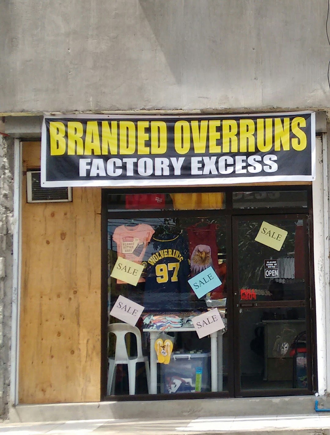 Branded Overruns Factory Excess