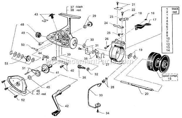 32 Abu Garcia Reel Parts Diagram - Diagram Design Example