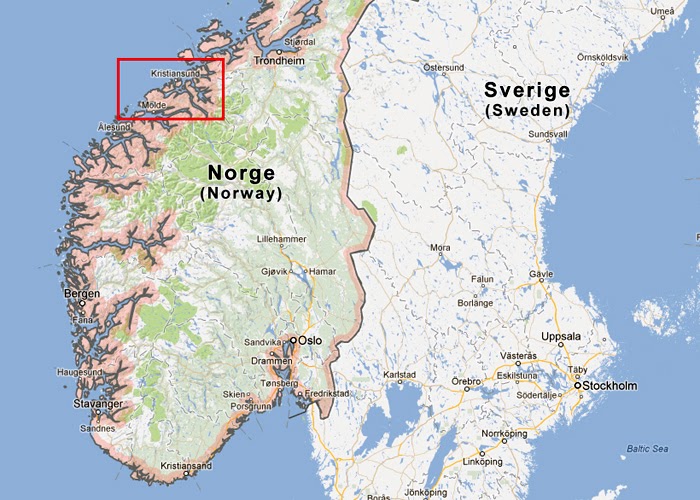 Molde Norge Karta | Kart Mora