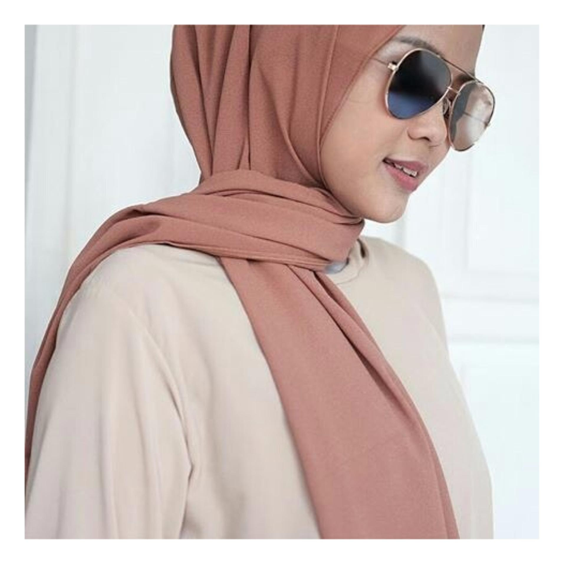 Terpopuler 24 Kerudung Warna Milo  Warna  Jilbab