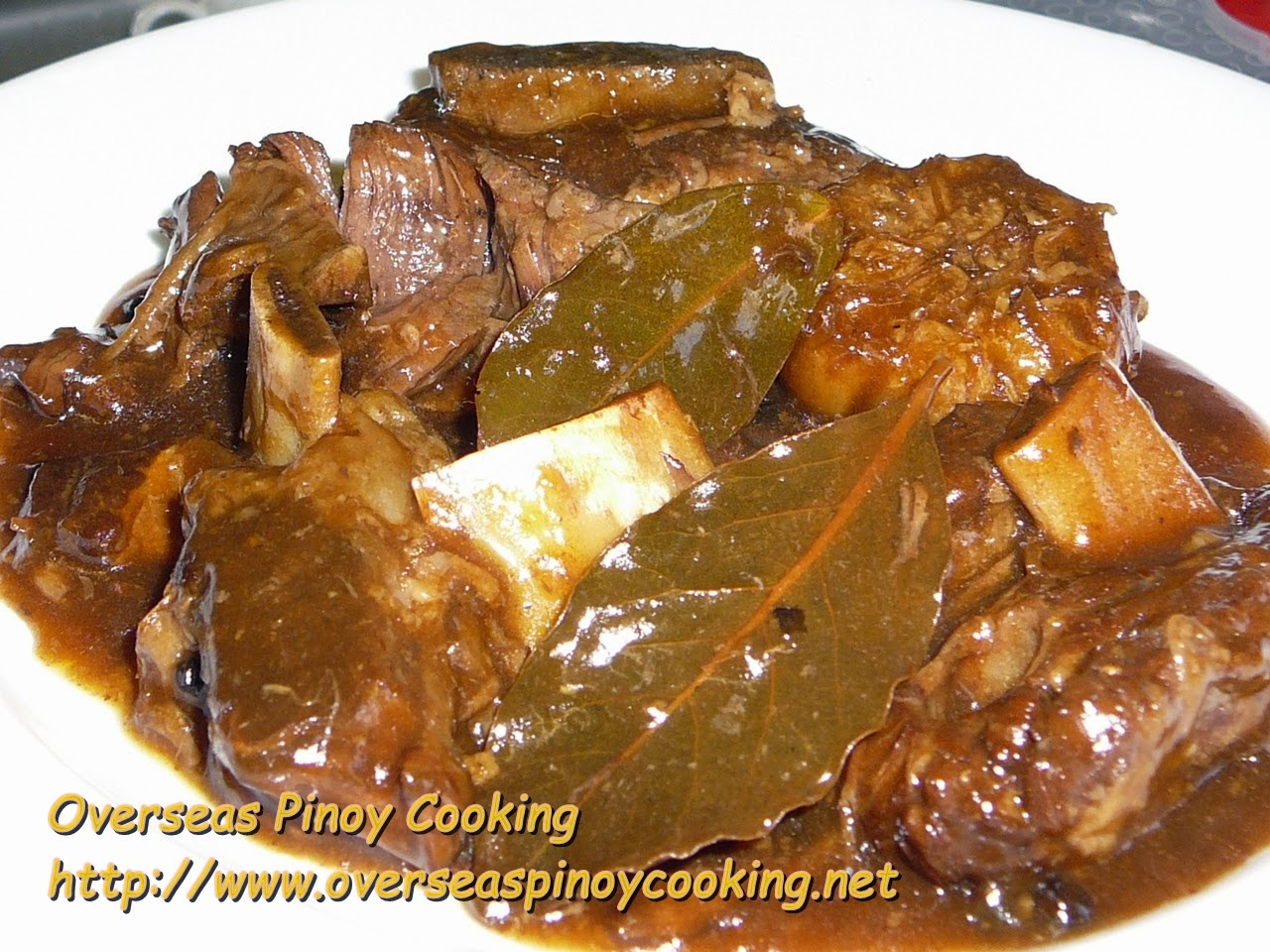 Mango Beer Braised Beef Spare Ribs Panlasang Pinoy Recipe