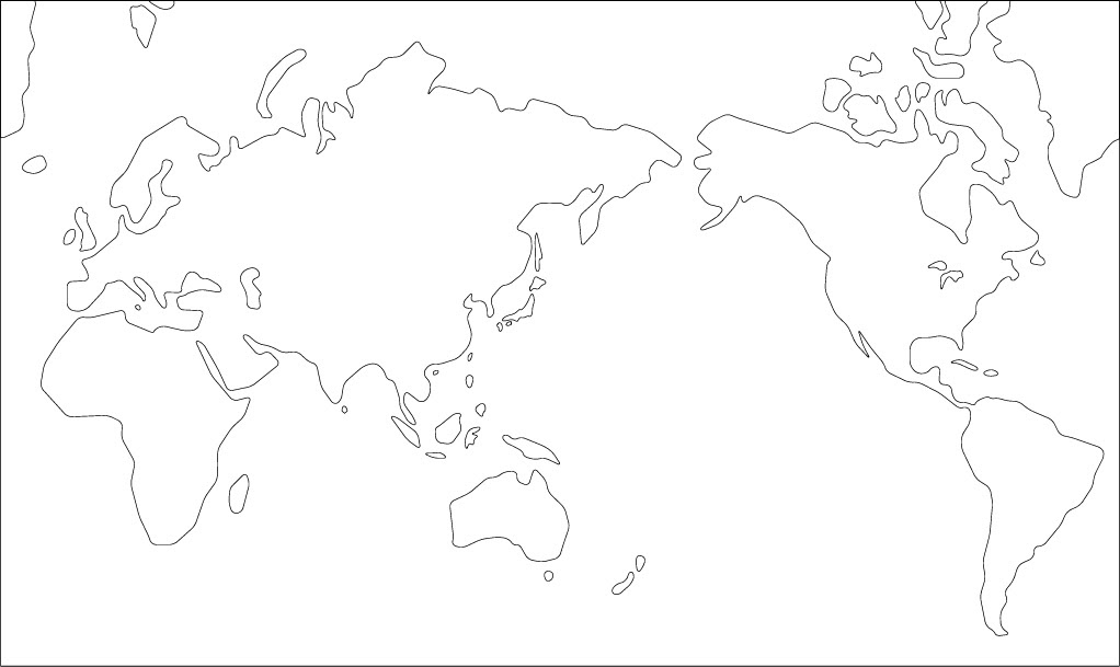 ほとんどのダウンロード 世界地図 白地図 無料 Trendeideas5