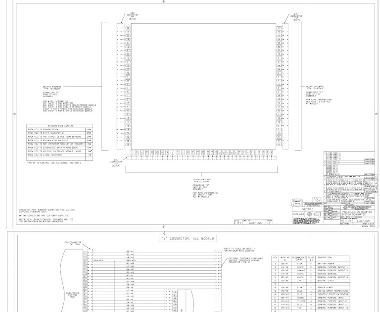 Allison Wiring Diagram - Wiring Diagram Networks