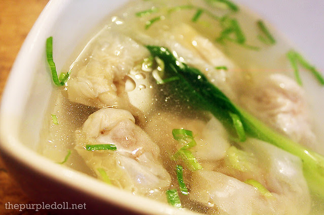 Shrimp and Pork Wanton Soup P165