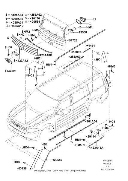 2010 Ford Flex Engine Diagram