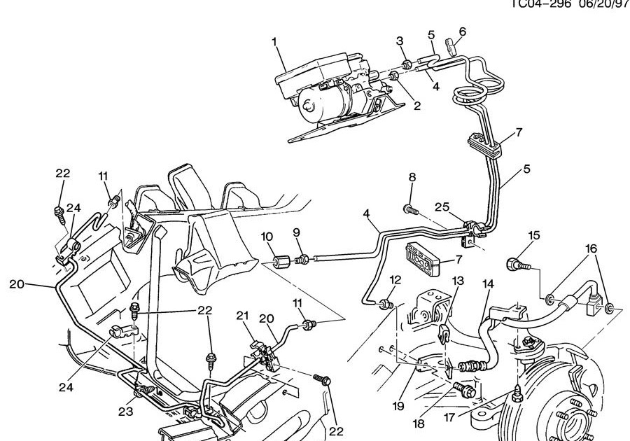 2003 Chevy Silverado Brake Line Diagram Diagram For You