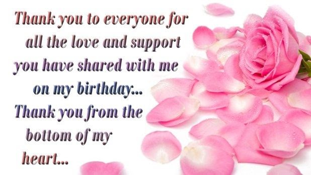 Thanks Quotes For Birthday Wishes To Sister - 150 Happy Birthday Wishes ...