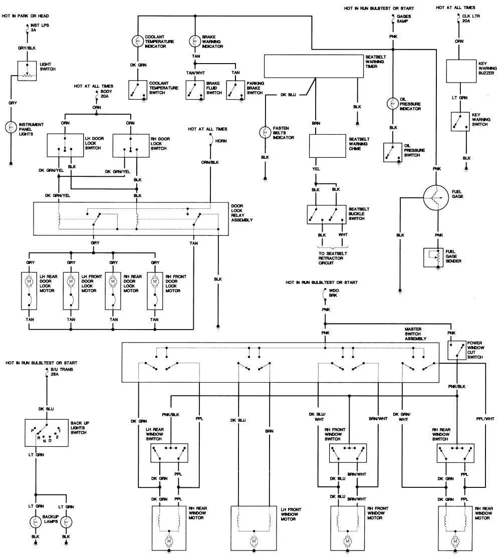 1992 Ford Tempo Wiring Harnes