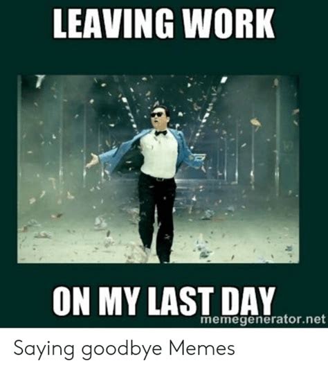 Farewell Meme To Coworker Leaving How To Say Goodbye Meme On Imgur ...