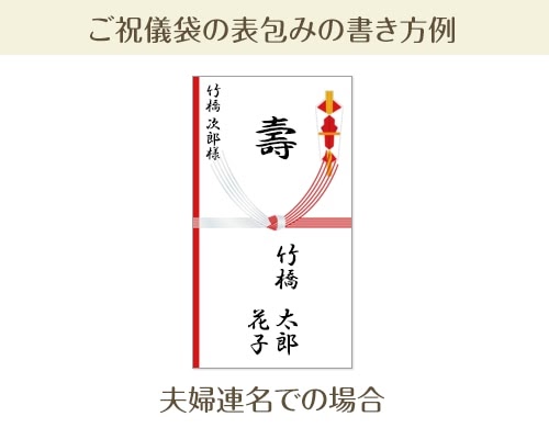 結婚 式 祝儀 袋 書き方 自分 の 名前