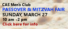 Men's Club Passover Fair
